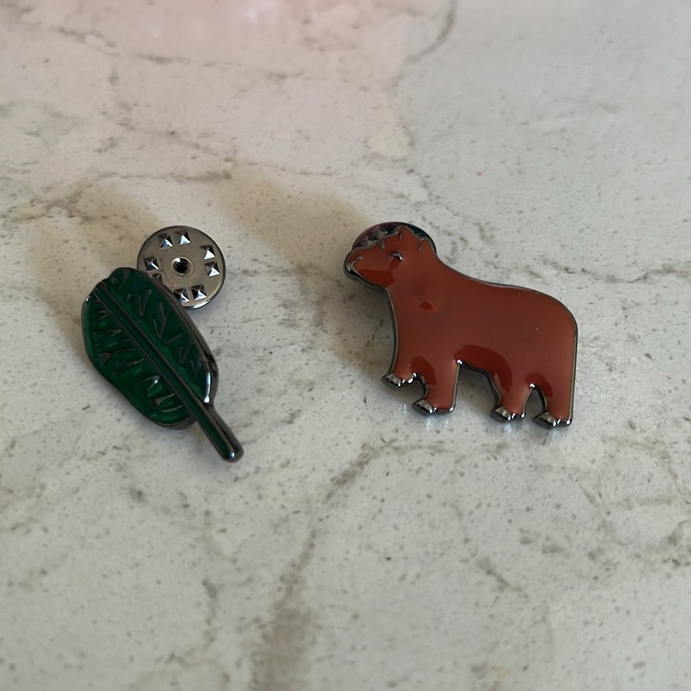 NWT Princess Highway Bear We Go Brooch Set - Picture 6 of 8